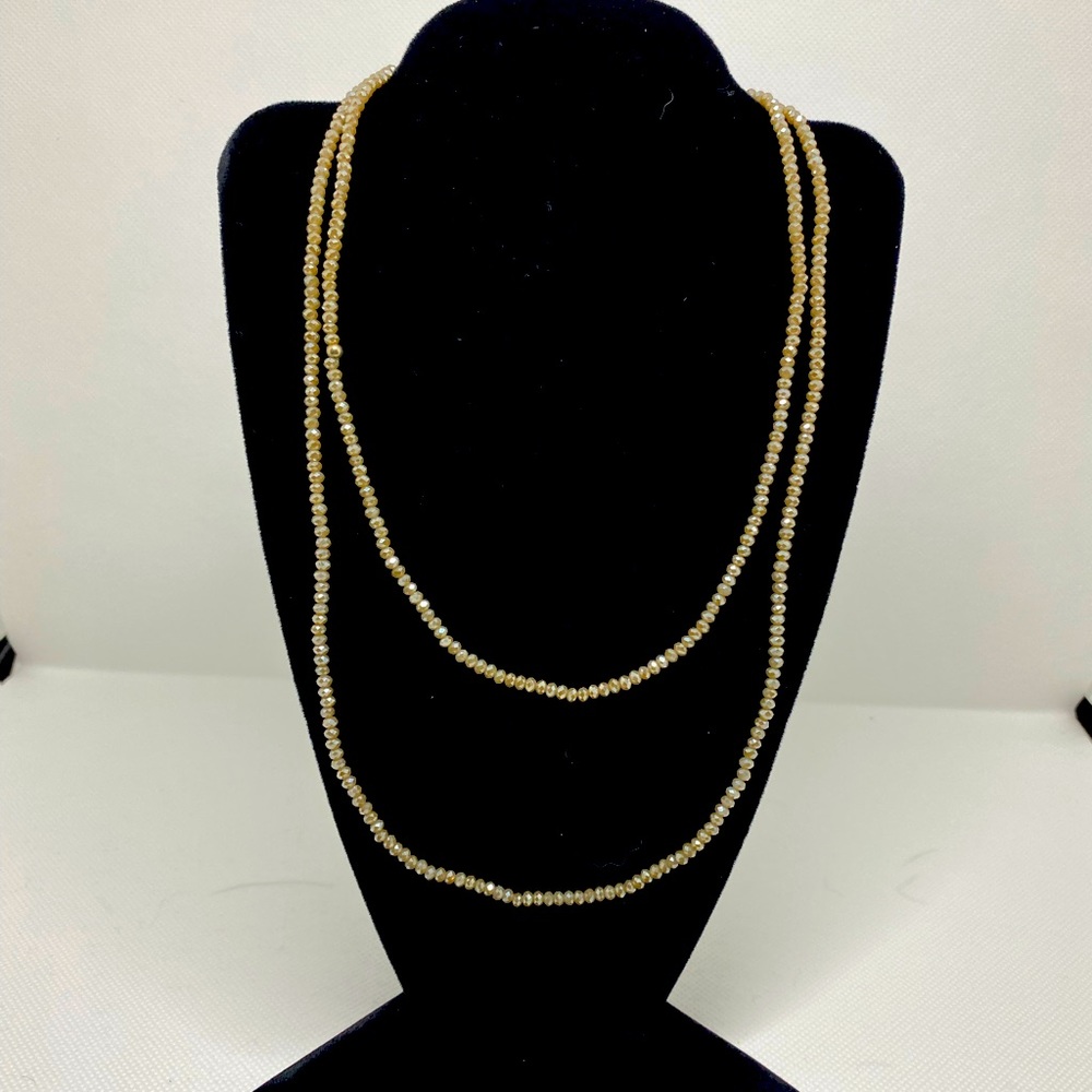 Necklace taupe/gray